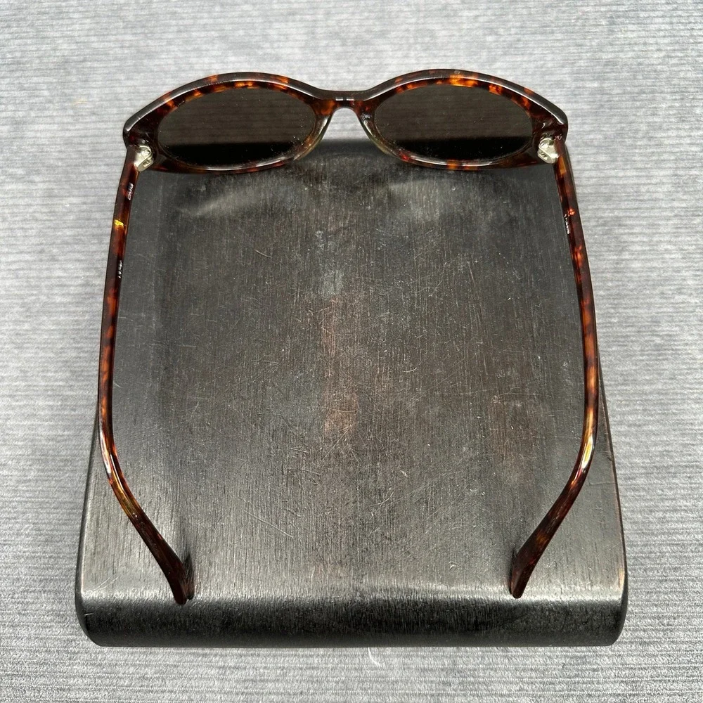 J.Crew Tortoiseshell Oval Y2K Sunglasses Brown Amber Vintage Style 13750
